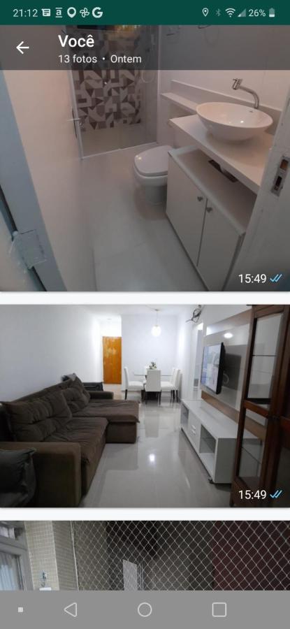 Apartamento Pe Na Areia Guarujá Kültér fotó